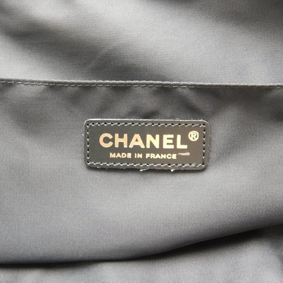 Chanel New Travel Line Briefcase Black Nylon x Leather - Picture 6 of 8